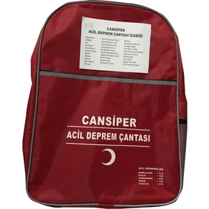 Acil Deprem Çantası Büyük