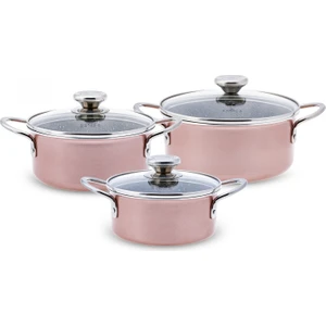 Biogranit 6 Parça Midi Set Rose
