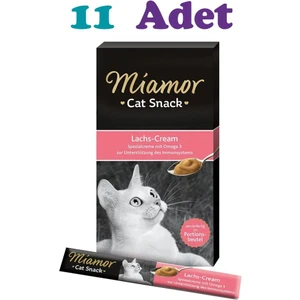 Lachs Cream Somonlu Kedi Ödül Maması 15 Gram 11'li