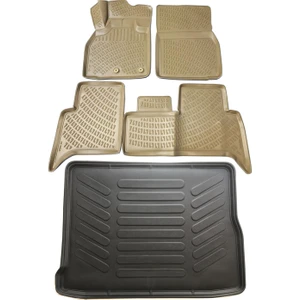 Renault Scenic 3 Havuzlu Bej Paspas 2009 Sonrası Ve Bagaj Havuzu