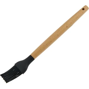 Bambu Saplı Silikon Yumurta Sürme Yağlama Fırçası