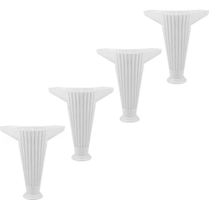 Mobilya Kanepe Masa Sehpa Ayağı Baza Ayakları Beyaz 15 Cm (4 Adet)