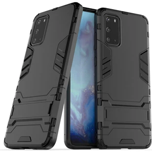 Samsung Galaxy S20 Alfa Serisi Armor Standlı Perfect Koruma Kılıf - Siyah