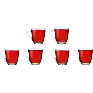 6 Adet Paşabahçe Mercan Kulplu Bardak
