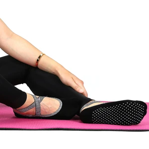 Siyah Pilates Yoga Bale ve Dans Çorabı