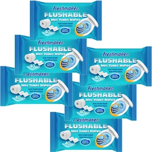 Islak Tuvalet Kağıdı 40 Yaprak 6 Paket