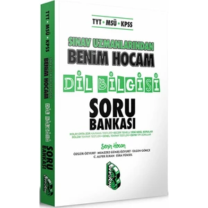 Benim Hocam Yayınları  TYT MSÜ KPSS Sınav Uzmanlarından Dil Bilgisi Soru Bankası