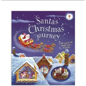 Santa's Christmas Journey With Wind-Up Sleigh - Fiona Watt