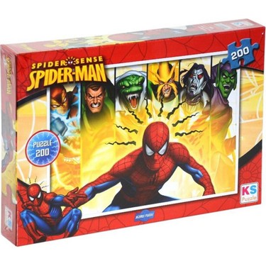 En az pişmanlık Sağlıklı  KS Games Spiderman (Örümcek Adam) 200 Parça Puzzle Fiyatı