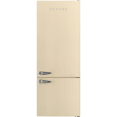 Vestel Retro NFK52001 Bej No-Frost