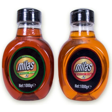 Milas Üreticiler Birliği Çiçek Balı 1 kg + Çam Balı 1