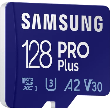 Samsung Pro Plus 128GB Microsdxc Hafıza Kartı