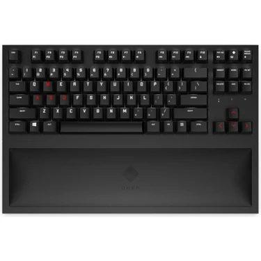 HP OMEN Spacer Kablosuz TLK Kahverengi Cherry MX Mekanik Anahtarlı Oyuncu Klavyesi İngilizce -