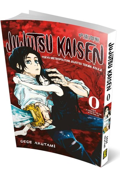 Jujutsu Kaisen 0. ve 1. Ciltler Manga Seti - Gege Akutami