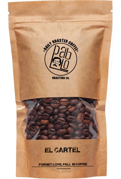 Pablo Artisan Coffee El Cartel Nitelikli Çekirdek Kahve 100 Gr.