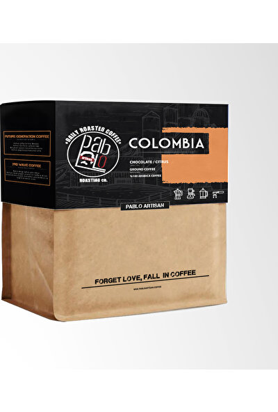 Pablo Artisan Coffee Colombıa Nitelikli Çekirdek Kahve 250 Gr.