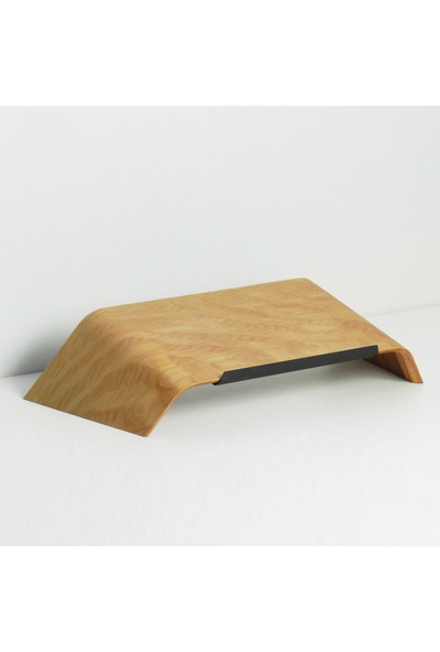 Fagus Wood Dayanıklı Ahşap Notebook Yükseltici ve Tutucu Masa Üstü Laptop Standı