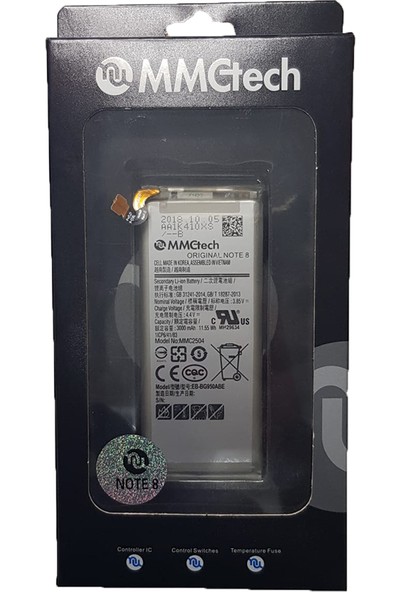 MMctech Cep Telefon Batarya Samsung Note 8