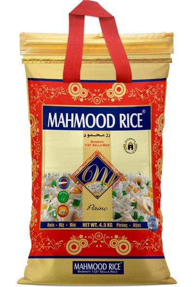 Mahmood Rice Basmati Pirinç 4,5 kg