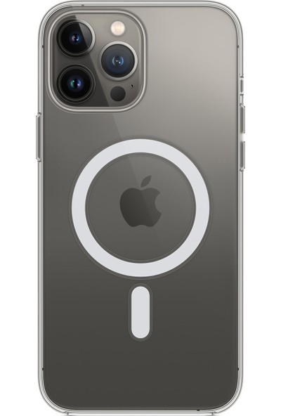Hkn Apple iPhone 13 Pro Max Mag Safe Destekleyen Cep Telefonu Kılıfı