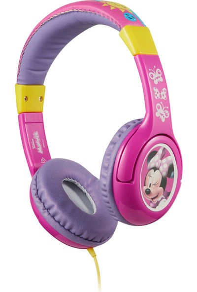 Disney Minnie Mouse Minnie Lisanslı Kulak Üstü Çocuk Kulaklığı