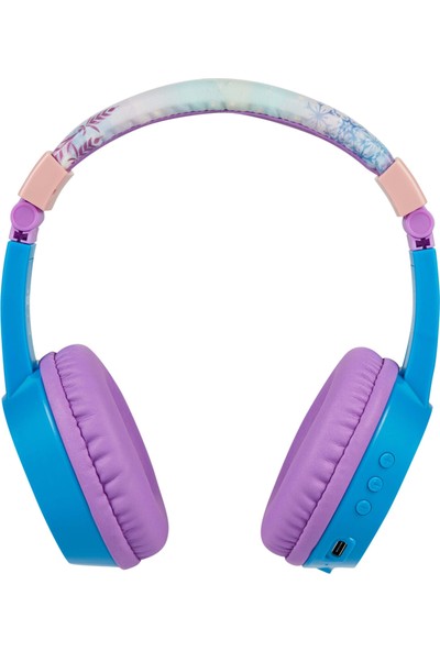 Disney Frozen Karlar Ülkesi 2 Lisanslı Mikrofonlu Bluetooth Kulak Üstü Çocuk Kulaklığı