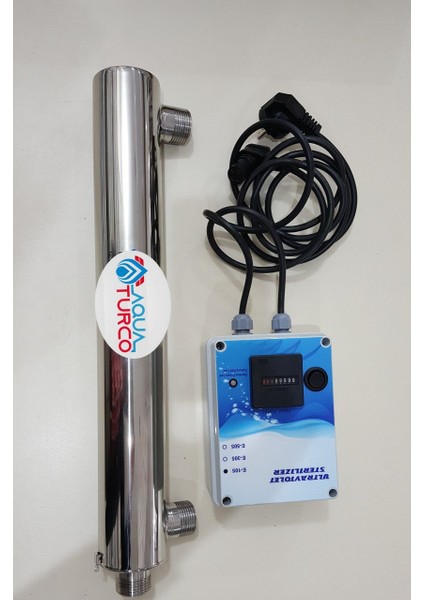 E-105 Pro Panolu Ultraviyole Cihazı Saatte 1500 Litre