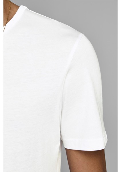 Beyaz 2li Paket V Yaka Tshirt - 12133914 fiyatları