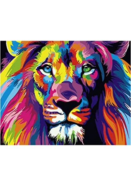 Renklerin Kralı Sayılarla Boyama Seti Rulo 60 x 75 cm