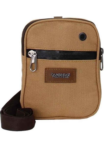 Ön Cepli Çapraz Askılı Erkek Çantası PLEVR50081-Bej 046