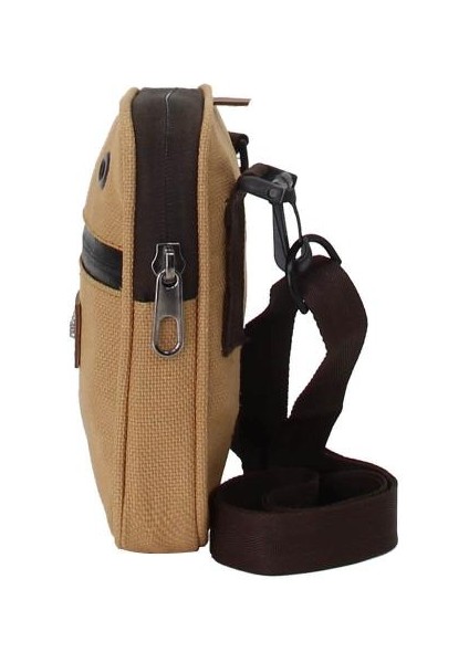 Ön Cepli Çapraz Askılı Erkek Çantası PLEVR50081-Bej 046 fiyatları