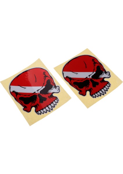 2 Parça Yansıtıcı Tüplü Dalış Dalgıç Kayak Sticker Çıkartması (Yurt Dışından) fiyatları