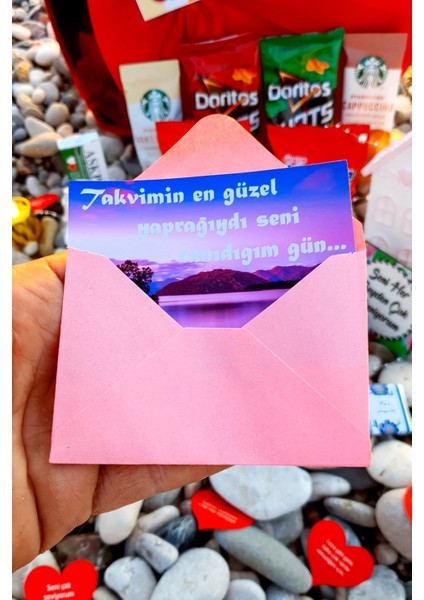 Sevgiliye Lüks Kırmızı Kutuda Sarı Uyumlu Love Hediye Seti Sürpriz Hediyeler 2IŞIL5TI0