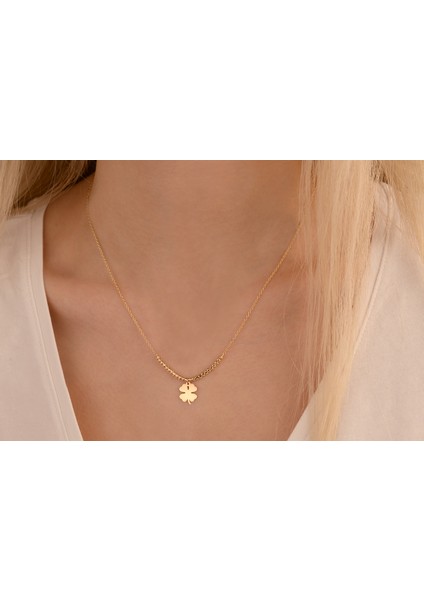 Yonca Dorikalı Minimal Kolye fiyatları