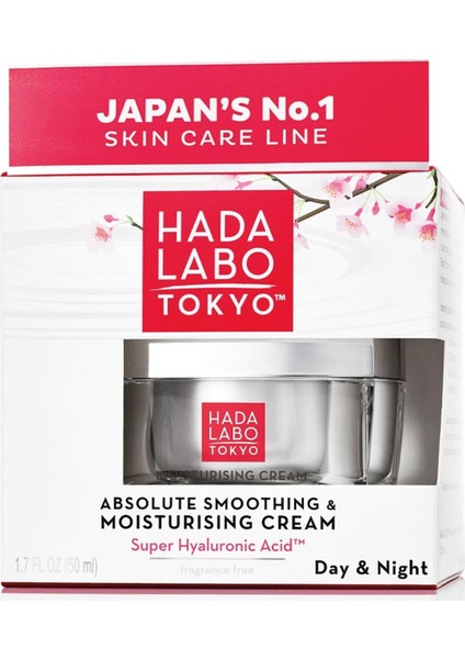 Hada Labo Tokyo Pürüzsüzleştirici ve Nemlendirici Gündüz & Gece Kremi 50 ml Yüz Kr