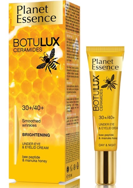 Planet Essence Botulux 30/40+ Göz Kremi 15 ml  Yüz Kremi