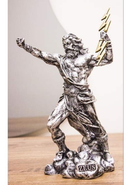 Zeus Biblo Tasarım Heykel Ev Dekor Hediyelik Eşya