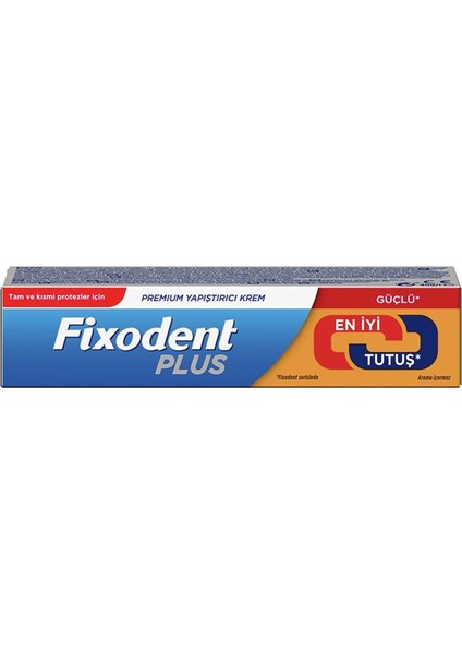 Plus En Iyi Tutuş Diş Protez Yapıştırıcı Krem 40 gr