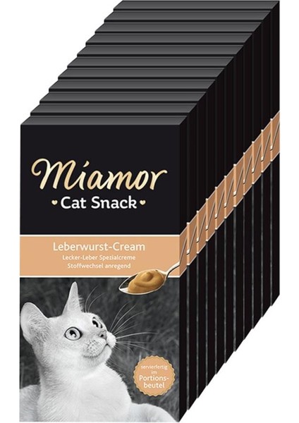 Cream Ciğerli Kedi Ödülü 6 x 15 gr 11'li Ekonomik Koli