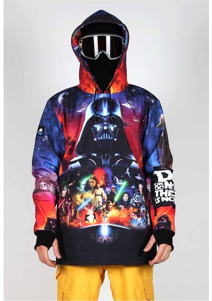 Özel Tasarım Star Wars Mont, Erkek Snowboard & Kayak Montu SS11