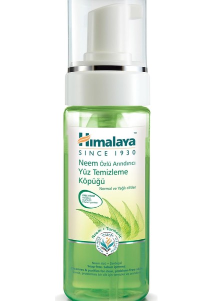 Neem Özlü Arındırıcı Yüz Yıkama Köpüğü 150 ml Yüz Temizleyici