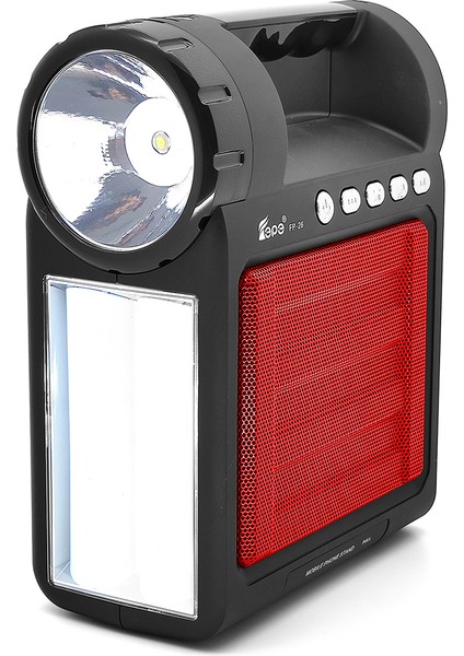 Fepe Fp-26 Taşınabilir Bluetooth Hoparlör Usb/sd/fm/bt/aux/el Feneri