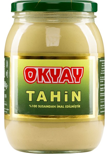 33 Tarsus Yöresel Okyay Kavanoz Tahin 1460 gr