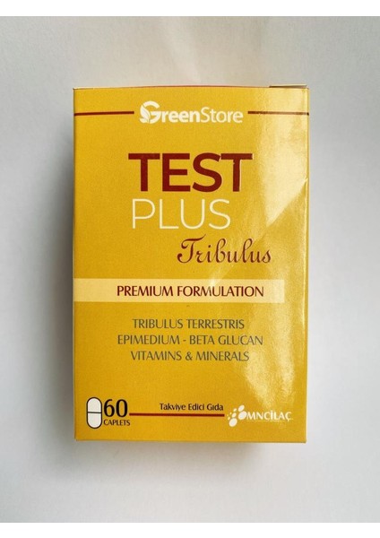 Store Test Plus 60 Kapsül