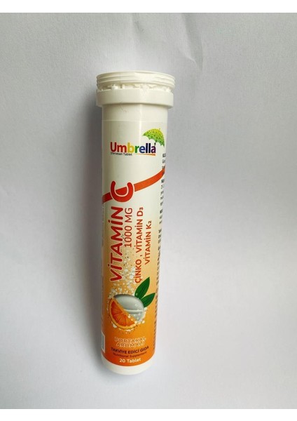 Green Store Umbrella Vitamin C 20 Efervesan Tablet