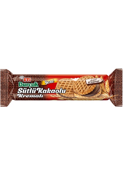 Burçak Sütlü Kakaolu Kremalı Bisküvi 308 gr