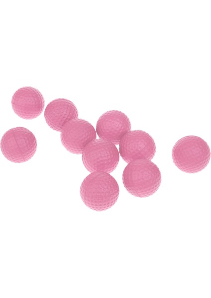 Pu Köpük Sünger Golf Eğitim Yardımları Yumuşak Topları Golf Uygulama Topları Pembe 10 Adet (Yurt Dışından) fırsatları