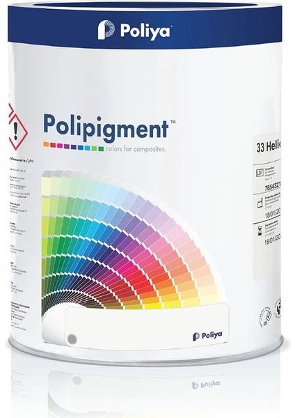 Polipigment Renk Pastaları 1 Kg 27 Koyu Kahve