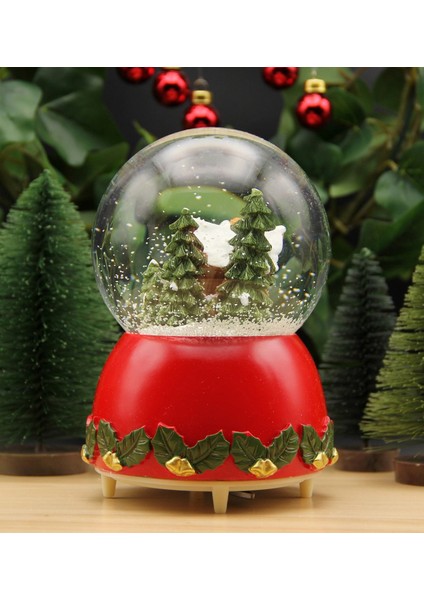 Yılbaşı Figürleri Dönen Nostaljik Kar Küresi Merry Christmas Mega Boy fiyatları