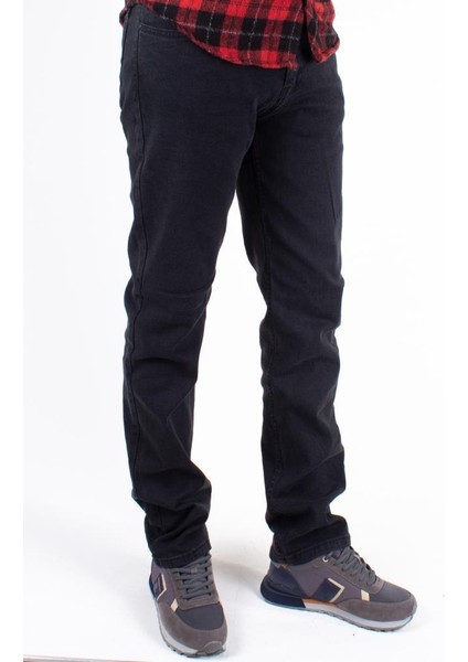 Vega 9133-27 Yüksek Bel Rahat Paça Erkek Jeans Pantolon